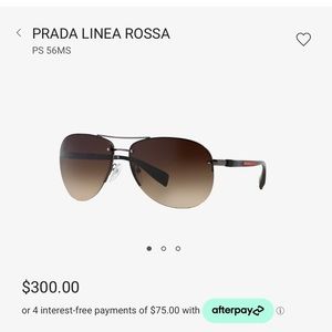 Brand new Prada Linea Rosa.